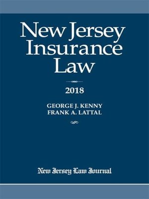 cover image of New Jersey Insurance Law
